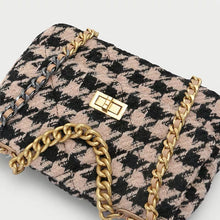 Load image into Gallery viewer, Tweed Houndstooth Bag