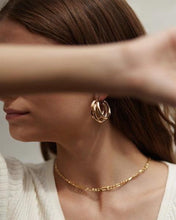 Load image into Gallery viewer, Vintage Triple Hoop Earrings