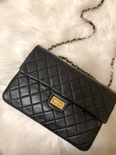 Load image into Gallery viewer, Vintage Quilted Jumbo Flap Bag