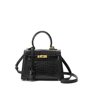 Load image into Gallery viewer, Mini Croc Embossed Kelly Bag