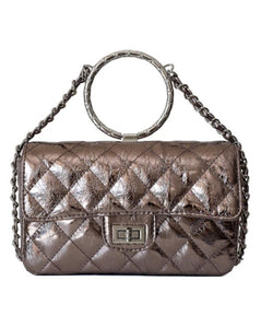 Chanel Circular Handle Bag
